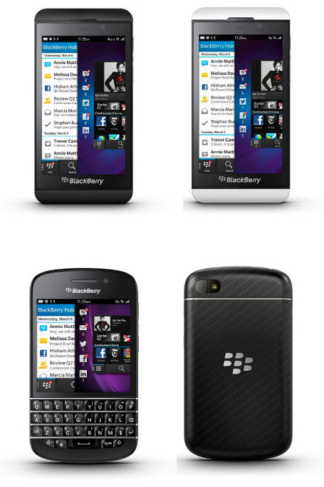 BlackBerry Z10 и Q10