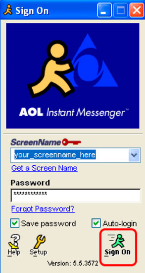 AIM - AOL-Instant-Messenger