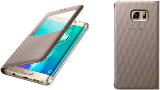 Чехол S View Cover под Samsung Galaxy S6 Edge+