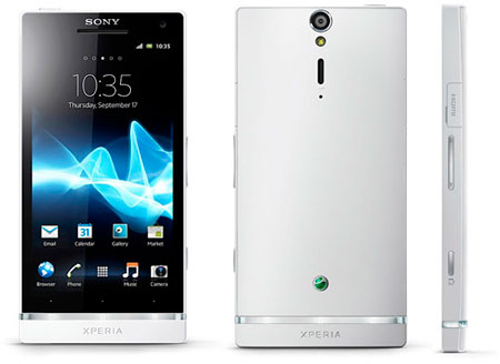 Sony XPERIA S white